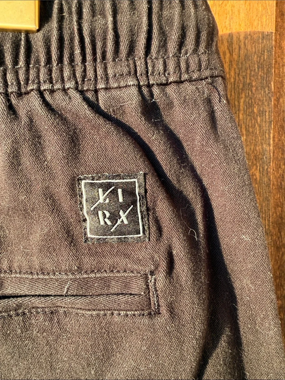 Lira Men’s Black Casual Drawstring Shorts Size Medium